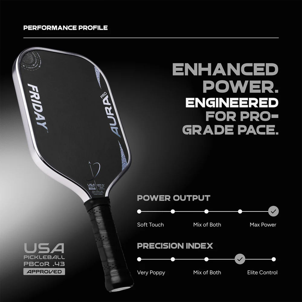 Friday Aura Pro Metallic Paddle